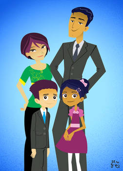 6teen Garcia Family Portrait