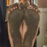 Muddy feet