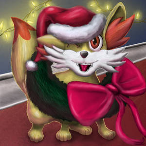 Fennekin Christmas