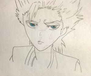 Reference Drawing - Toshiro Hitsugaya- Drawing 6