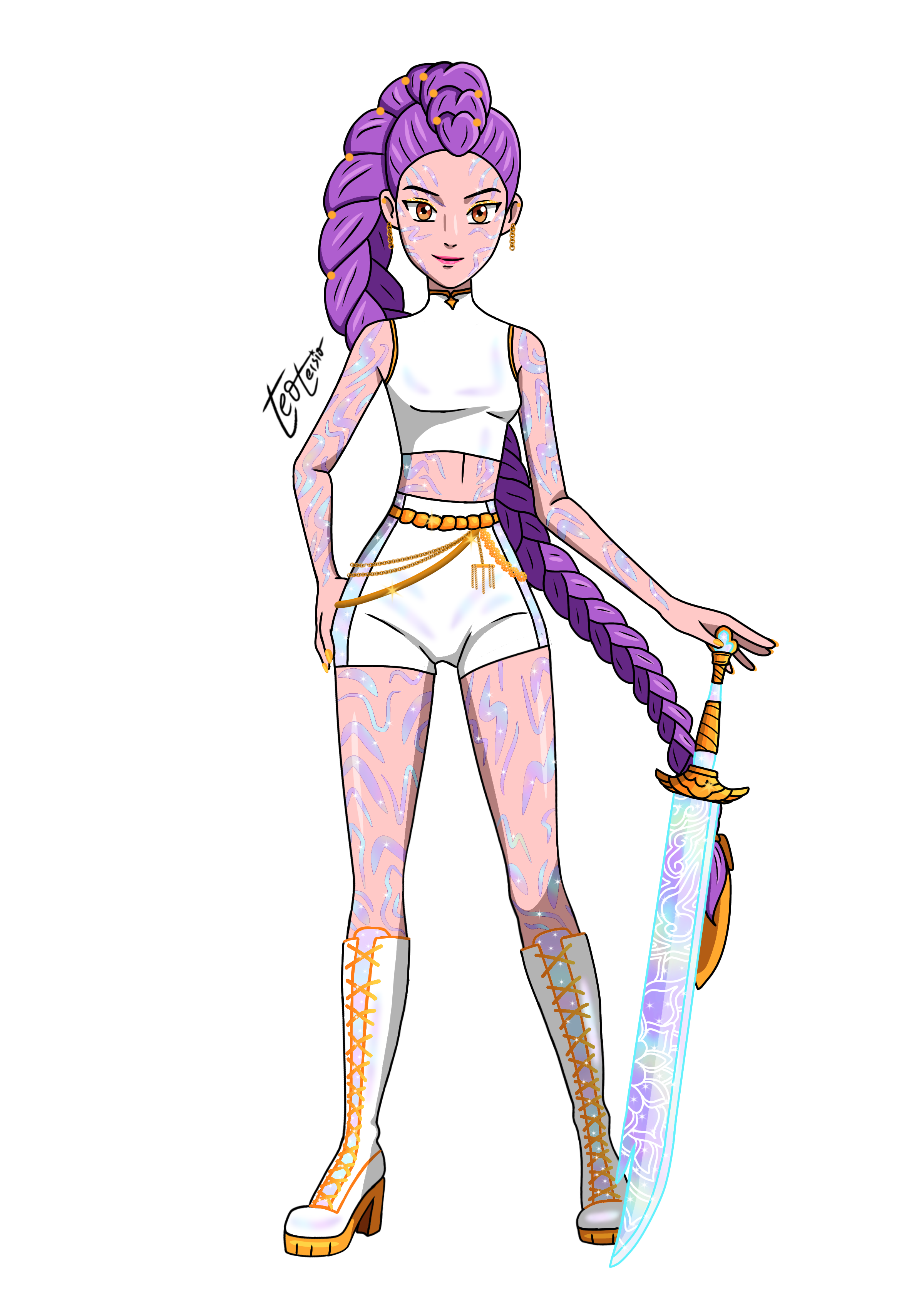Venom Rumi RUMI (Final) from Kpop Demon Hunters by TeoTersio on DeviantArt