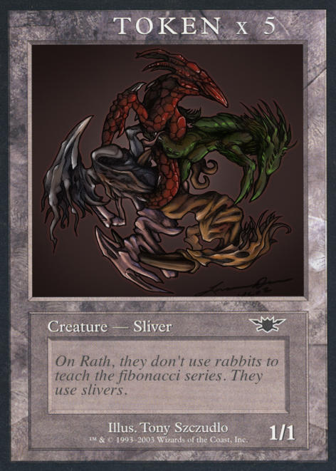 Sliver Token x 5 by btzealot55 on DeviantArt