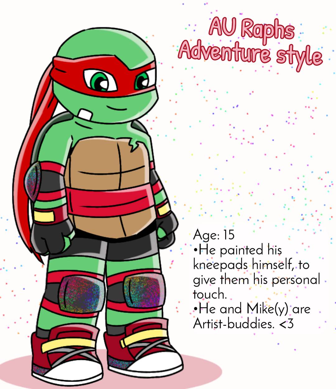 Mystic Raph AU Raph Adventure style by XxLea-nardoxX on DeviantArt