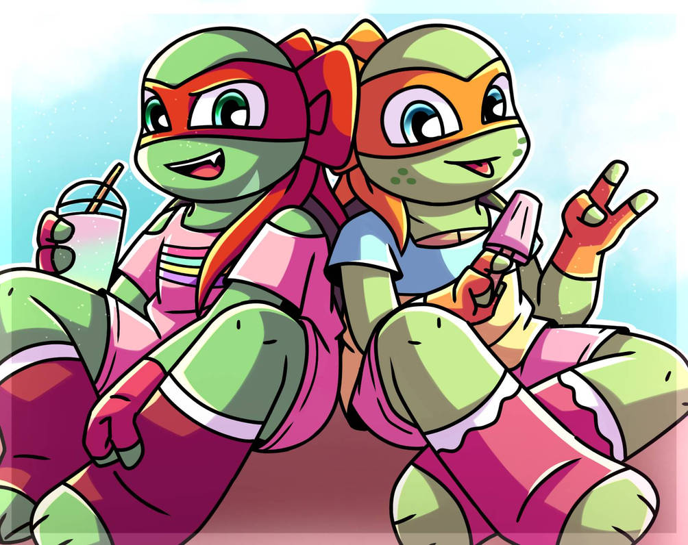 Raphie Rivals Mike n Raphie by XxLea-nardoxX on DeviantArt