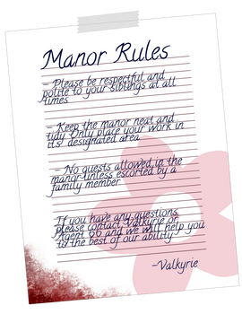 Manor Rules