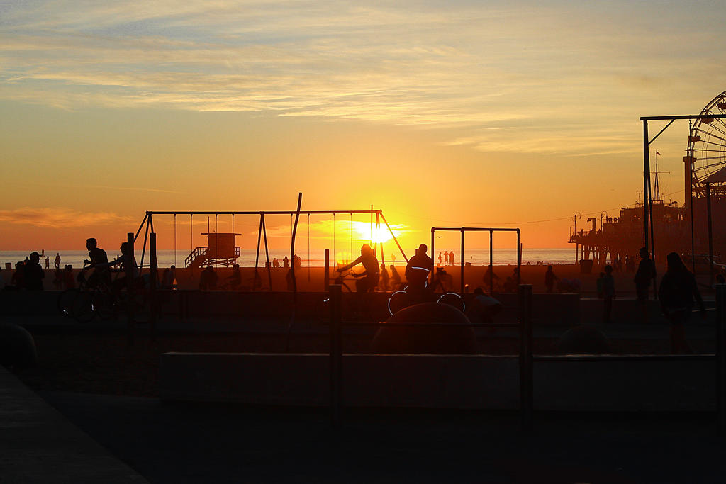 Evening Down The Boardwalk