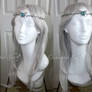 Icy Blue + Silver Butterfly Fairy Circlet