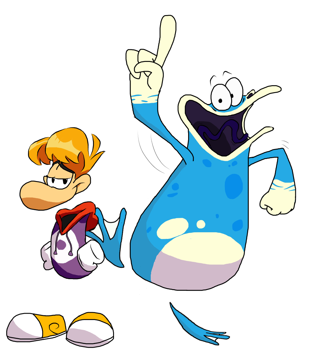 Rayman And Globox By KawanKbrauL On DeviantArt rayman-and-globox-by-kawankbraul-on-deviantart