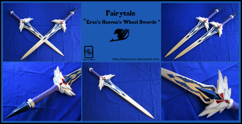 Fairytail: Erza Scarlet's Heaven's Wheel Swords
