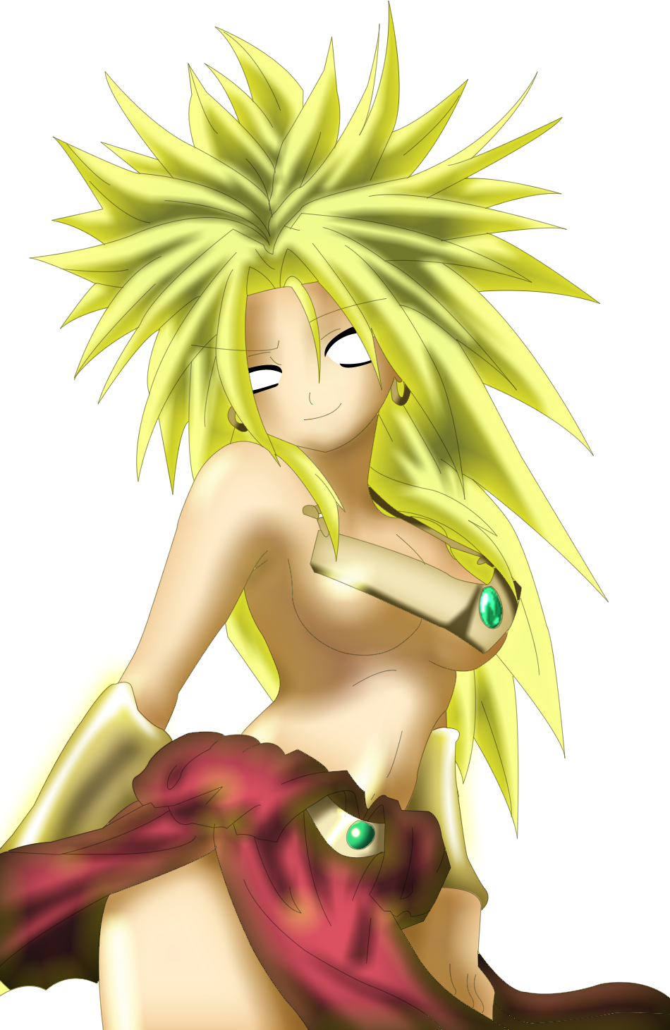 Lady Broly ssj Legendario