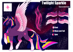 Pony Ref YCH | Twilight Sparkle by Eothnoguy-Art