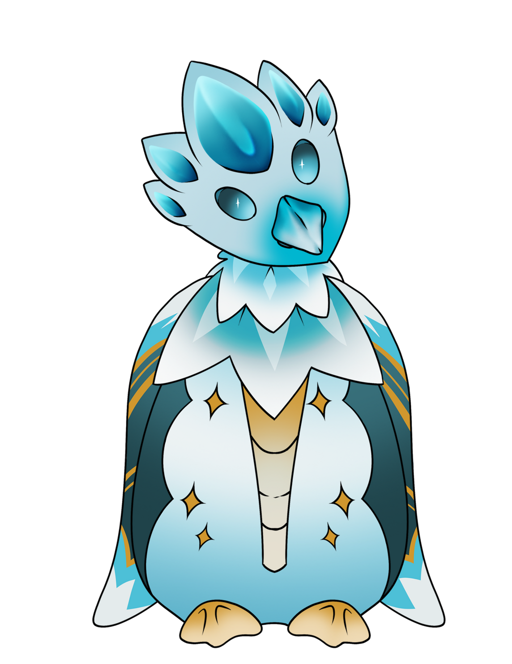 Pokemon Redesign Eiscue by EothnoguyArt on DeviantArt