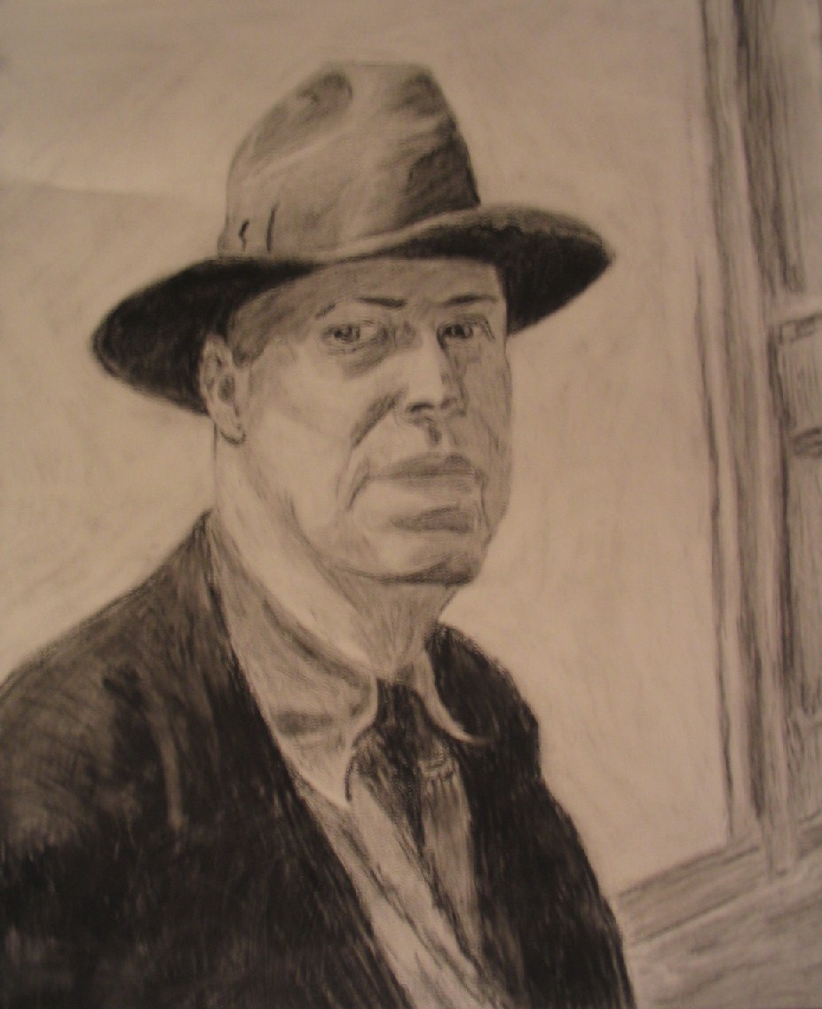 Hopper's self-portrait