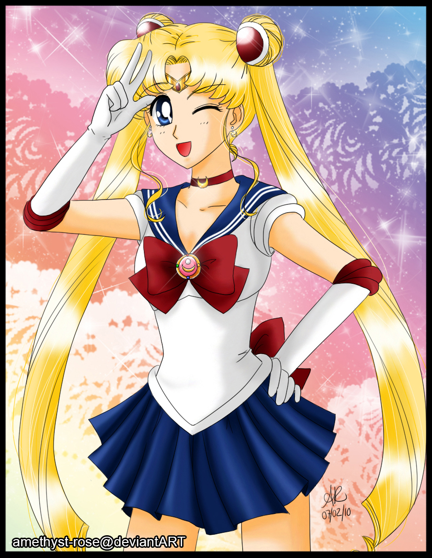 [Redraw] + sailor moon +