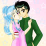 Yusuke x Botan FTW XD