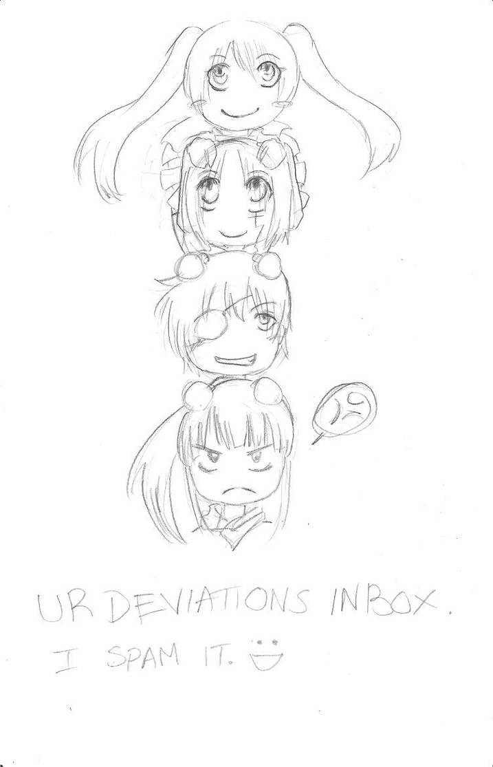 IN YOUR INBOX by Yosukelovinkitsune on DeviantArt