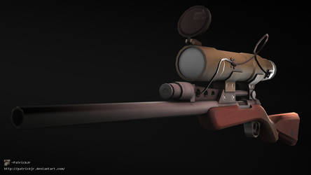 SFM Poster: Weapon Showcase 'Stock Sniper Rifle' by PatrickJr