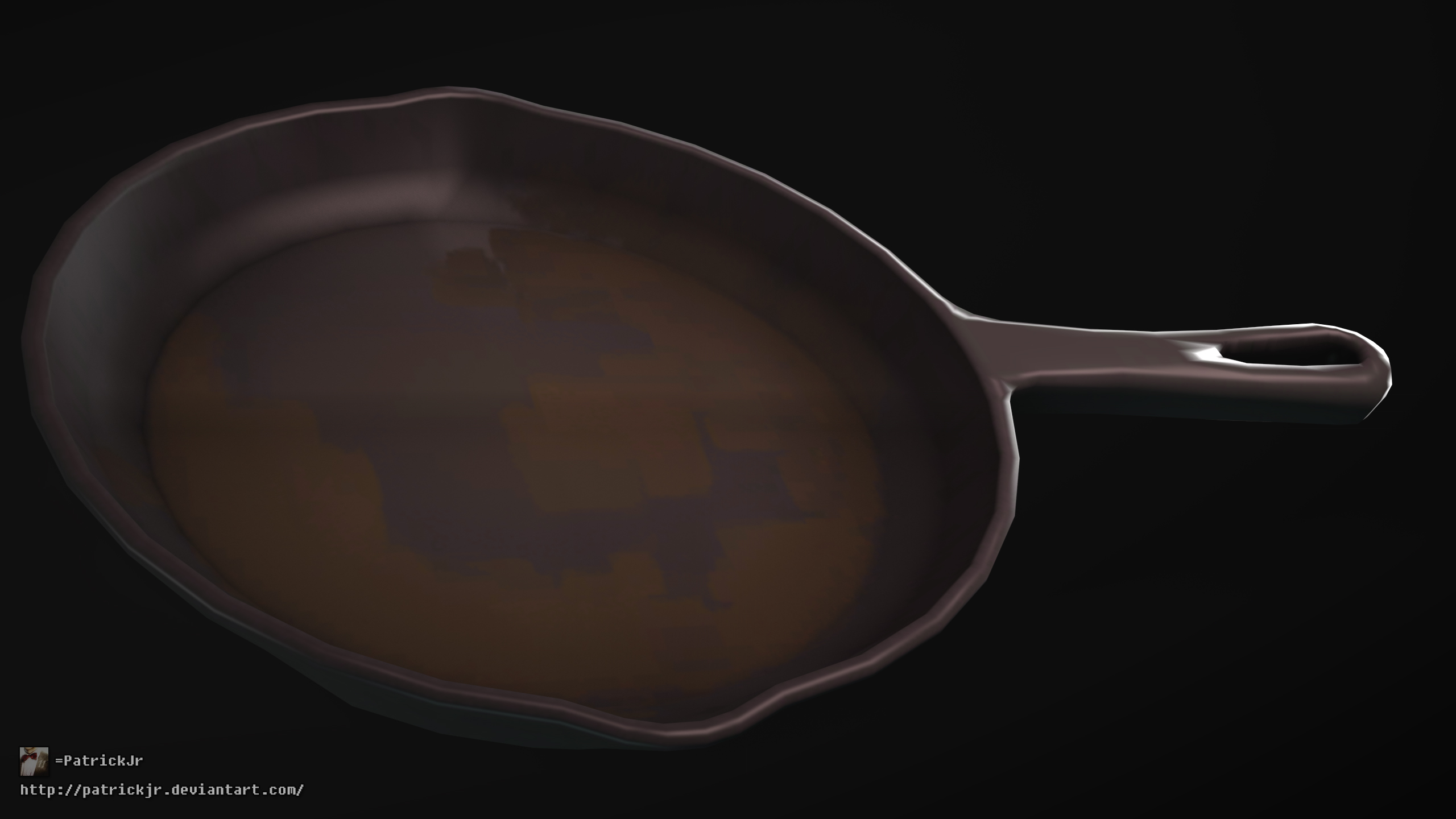 SFM Poster: Weapon Showcase 'Frying Pan' by PatrickJr on DeviantArt