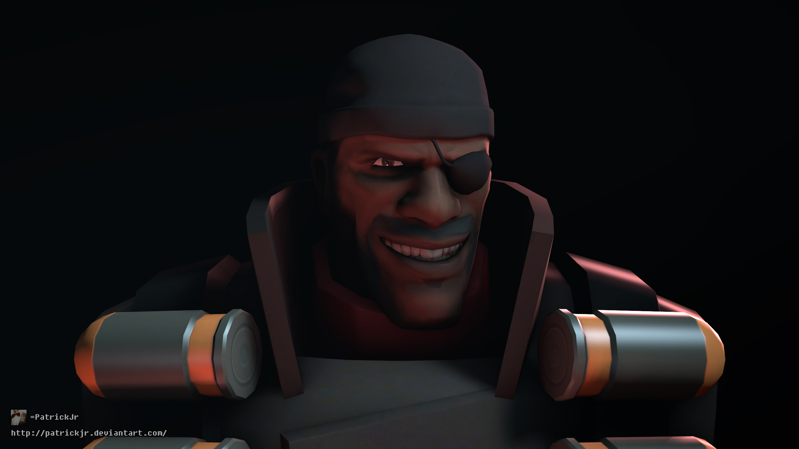 SFM Poster: Meet the Demoman -Red- by PatrickJr on DeviantArt