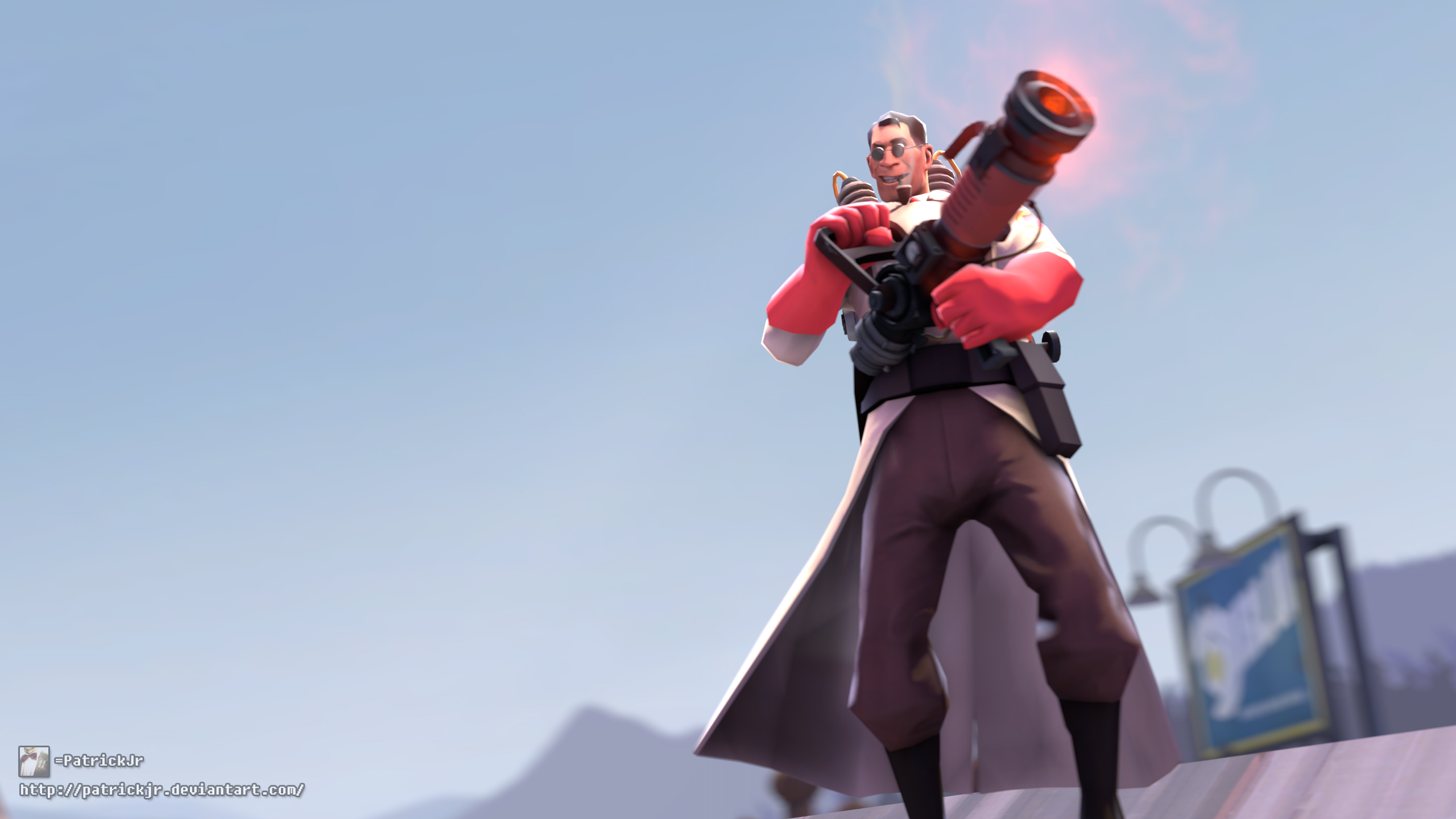 Swarve Sample SFM Poster: Swarve Looking Medic by PatrickJr on DeviantArt