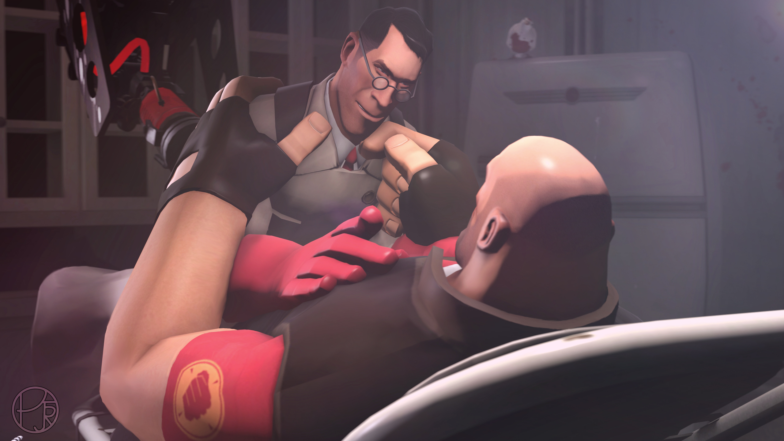 SFM Poster: The Heavy and Medic