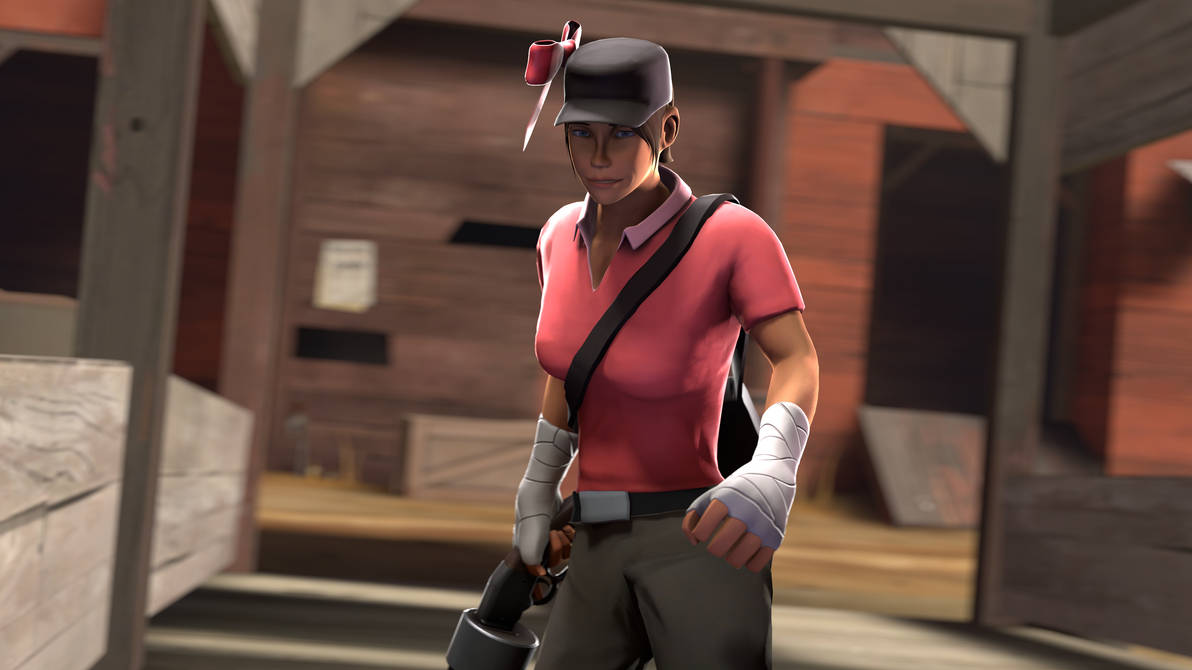 SFM Poster: TeuFort Femscout by PatrickJr on DeviantArt