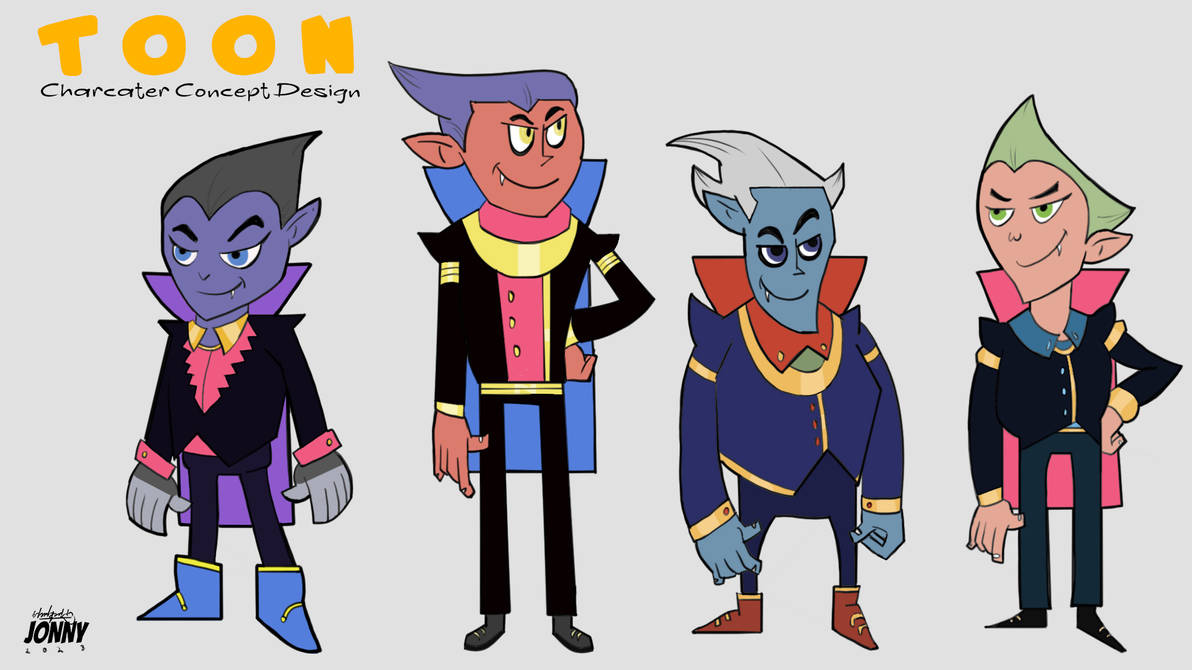 Toonlore Style Toon Style Character designs by jonnyconcepts on DeviantArt
