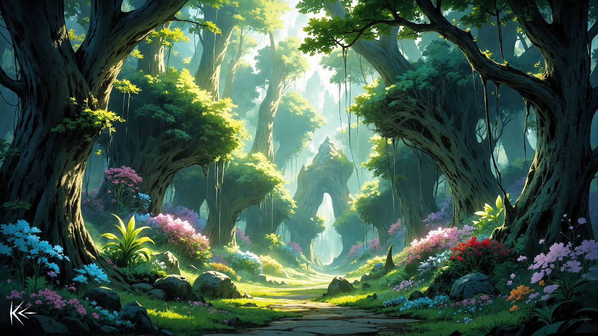 Threadbare Deep Forrest Deep Forest - The Gate by Kairoform on DeviantArt