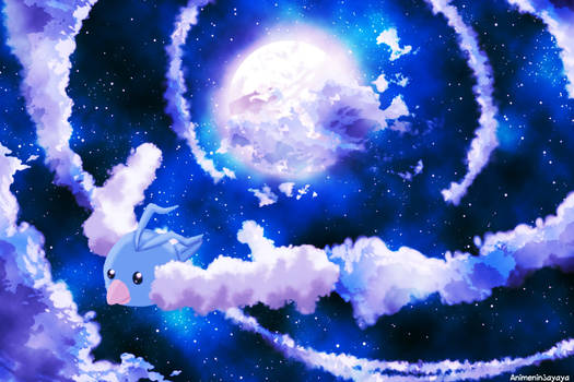 Swablu night flight