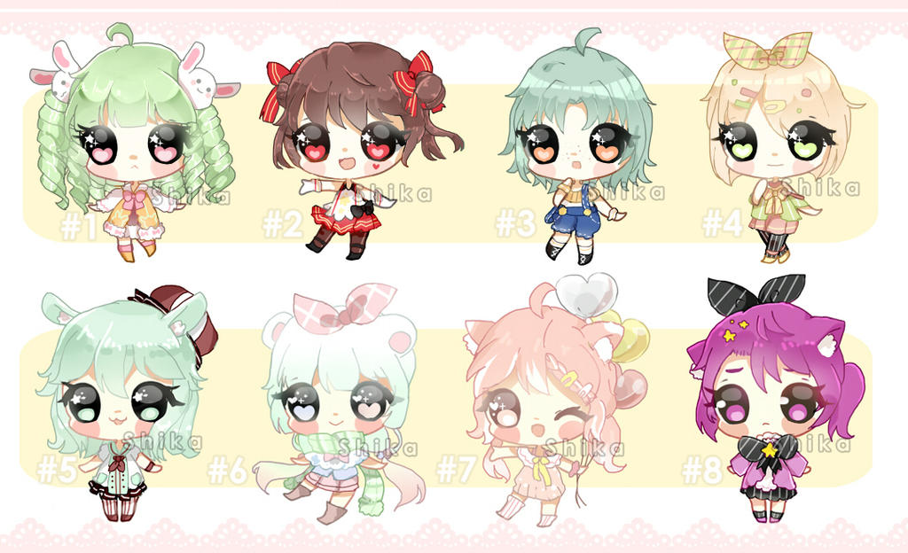 [CLOSED] Set Price -Adoptables (0/8)