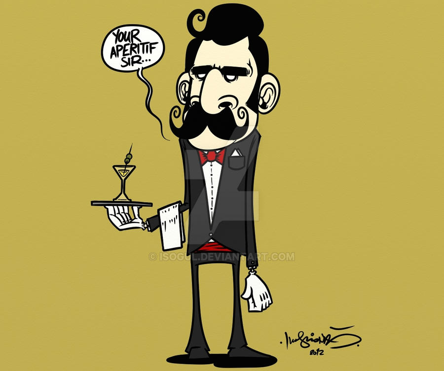 Butler Comical The Butler.In progress. by IsoguL on DeviantArt