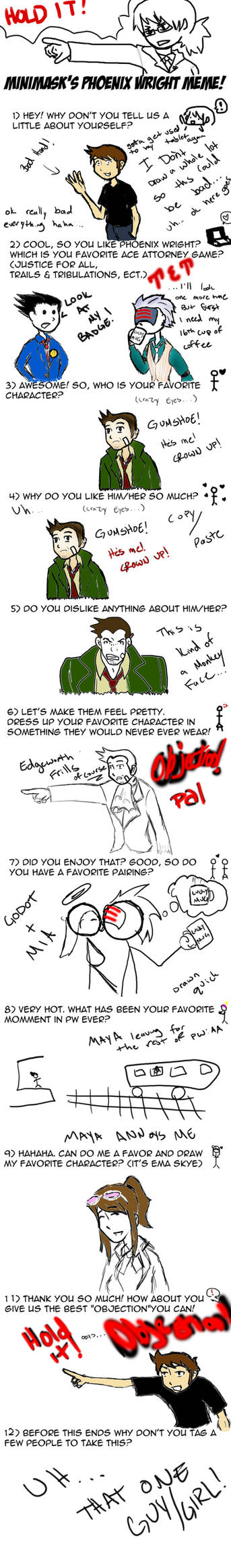 phoenix wright art meme