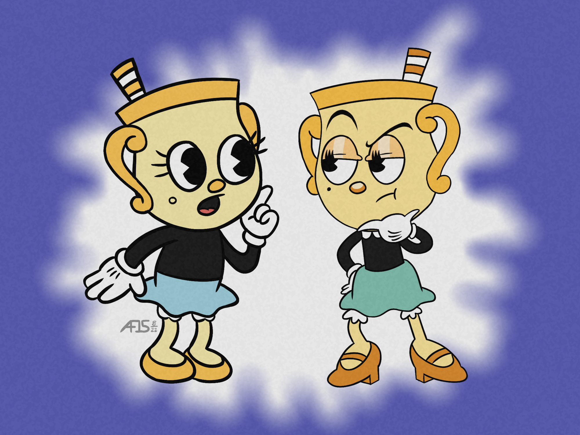 Cuphead & Mugman Meet Chalice 🍪 The Cuphead Show