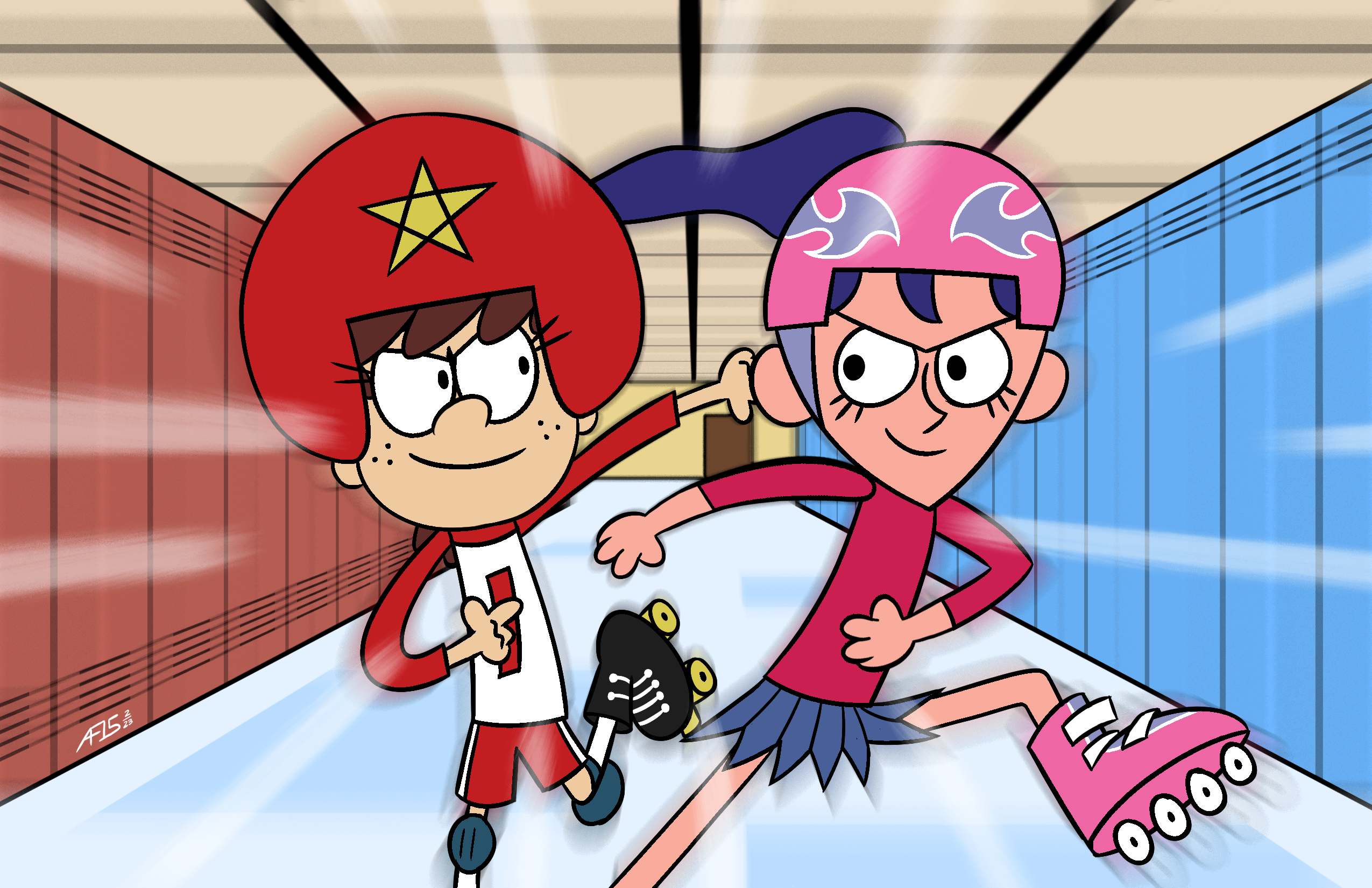 Datagen Skatingrease Art The Great Skate Race by AnimationFan15 on DeviantArt
