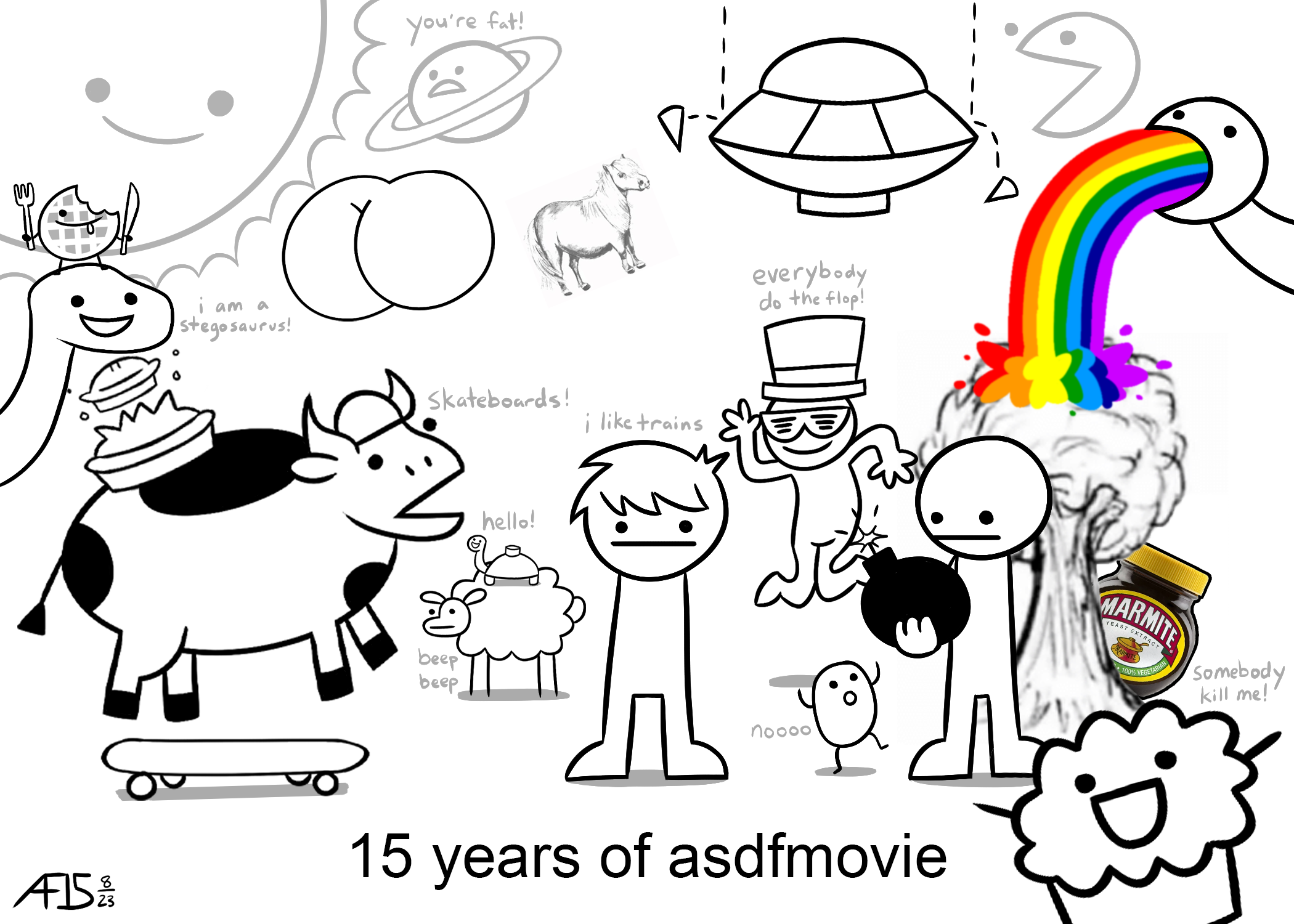 Asdaf Rave asdfanniversary by AnimationFan15 on DeviantArt