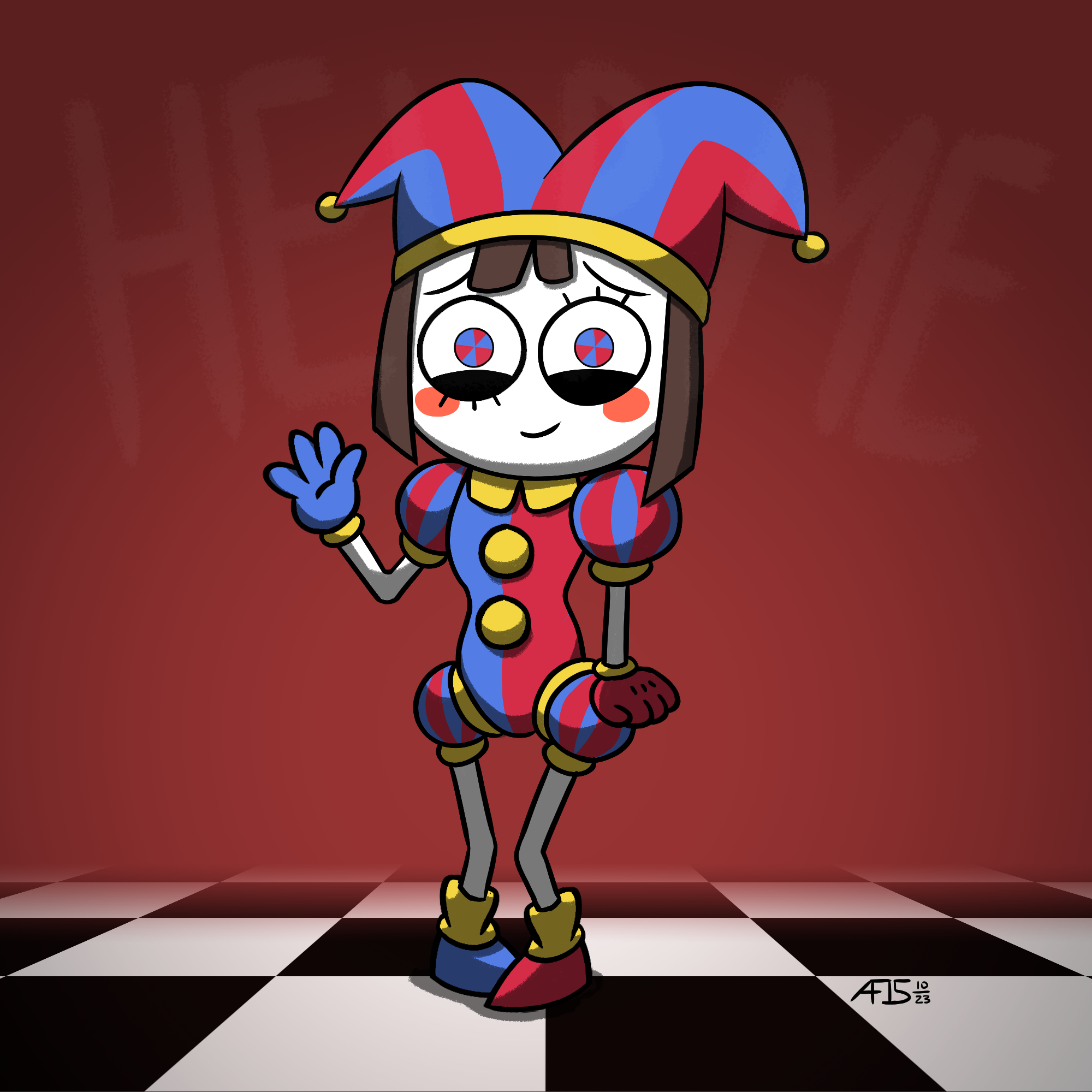 Animation Jester Deviantart Scared Jester Girl by AnimationFan15 on DeviantArt