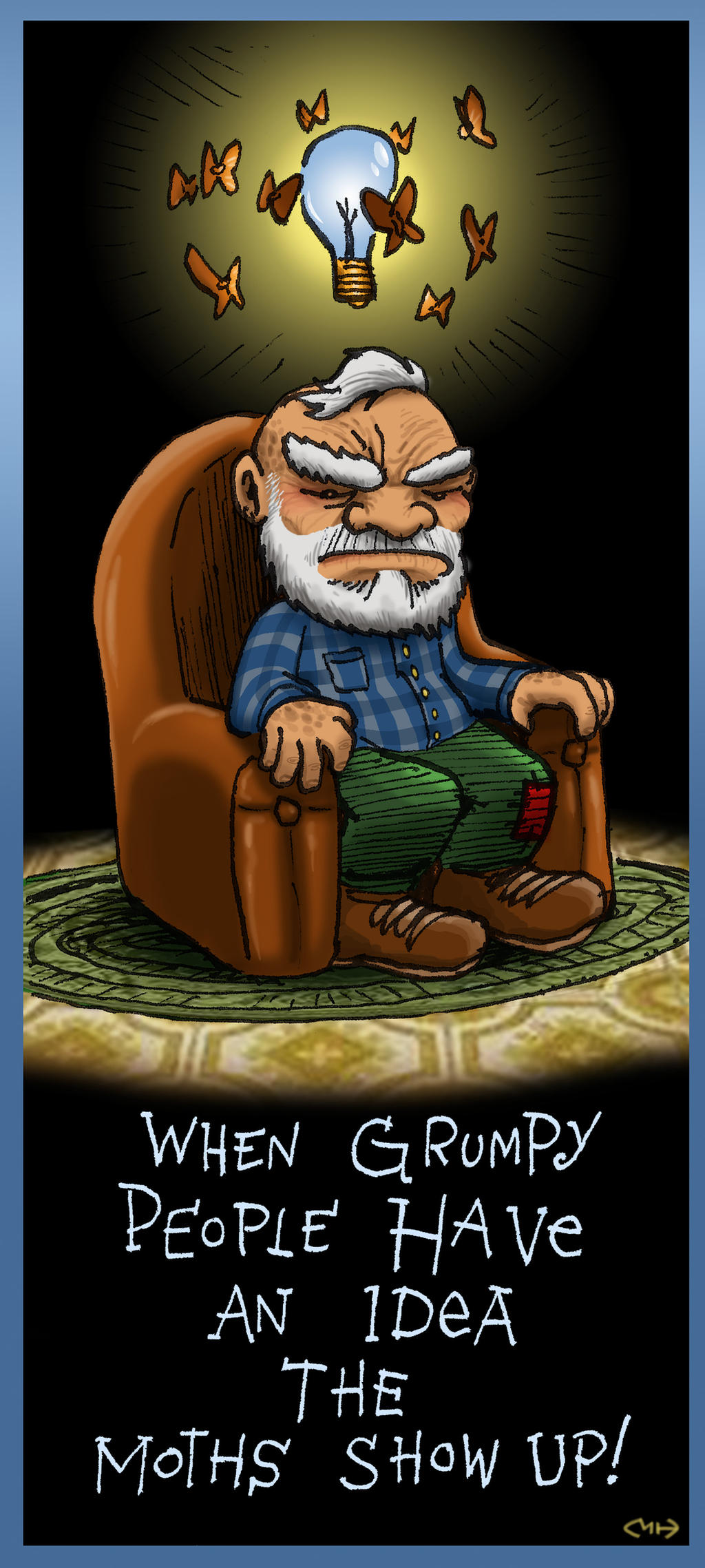 Cartoon Grumpy Deviantart Grumpy by MattHerrick4 on DeviantArt