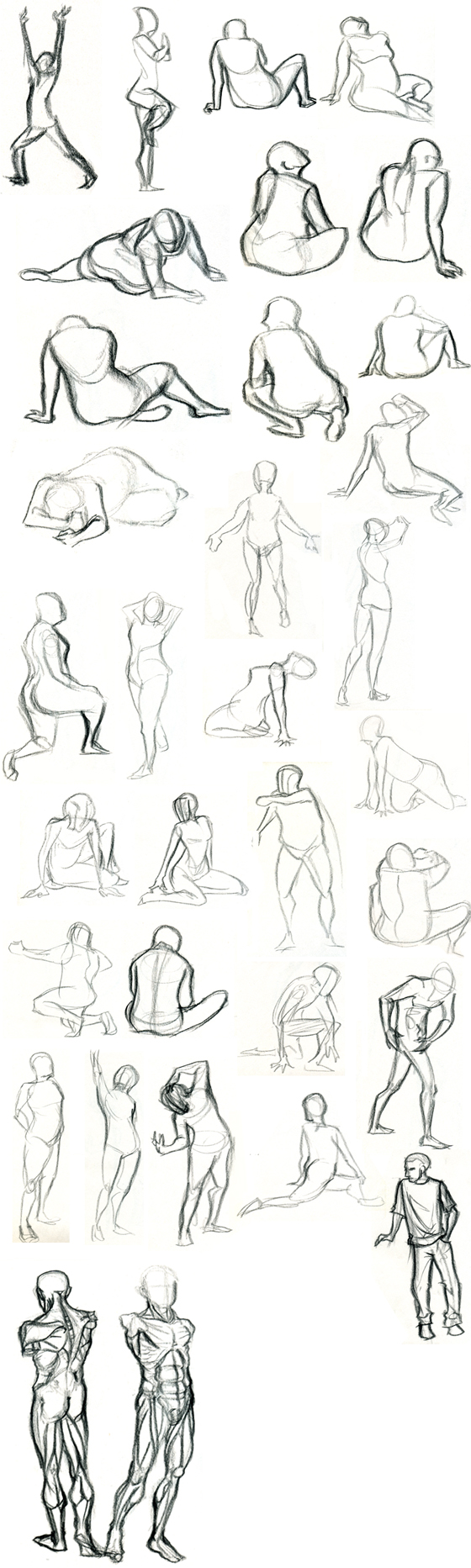 Life Drawing for Animation WK6