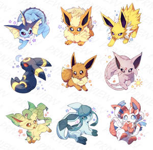 EEVEELUTION CHARMS!