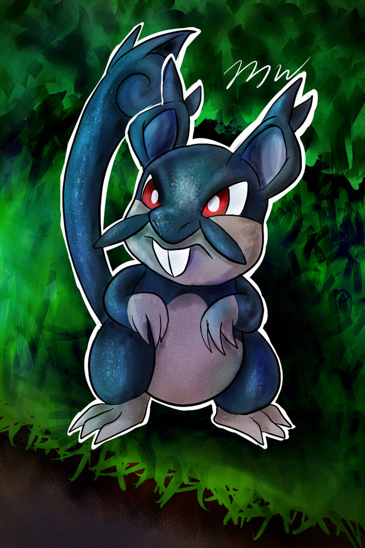 Alolan Rattata by Blue-Laserbeam on DeviantArt