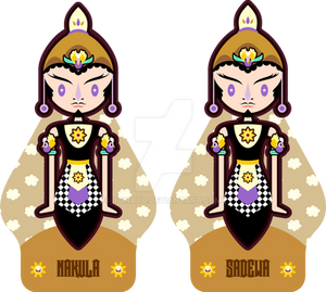 Nakula and Sadewa (the Pandawa Brothers)