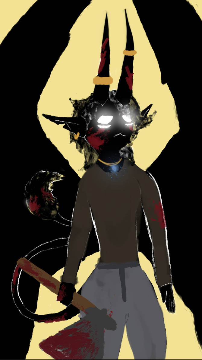 My demon oc by artgirl2222222 on DeviantArt