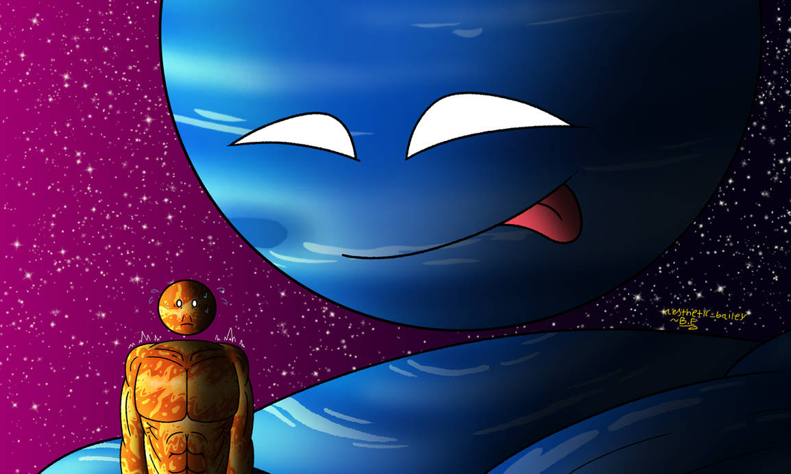 Venus And Neptune By Spaceyglitz22 On Deviantart Venus And Neptune By Spaceyglitz22 On Deviantart
