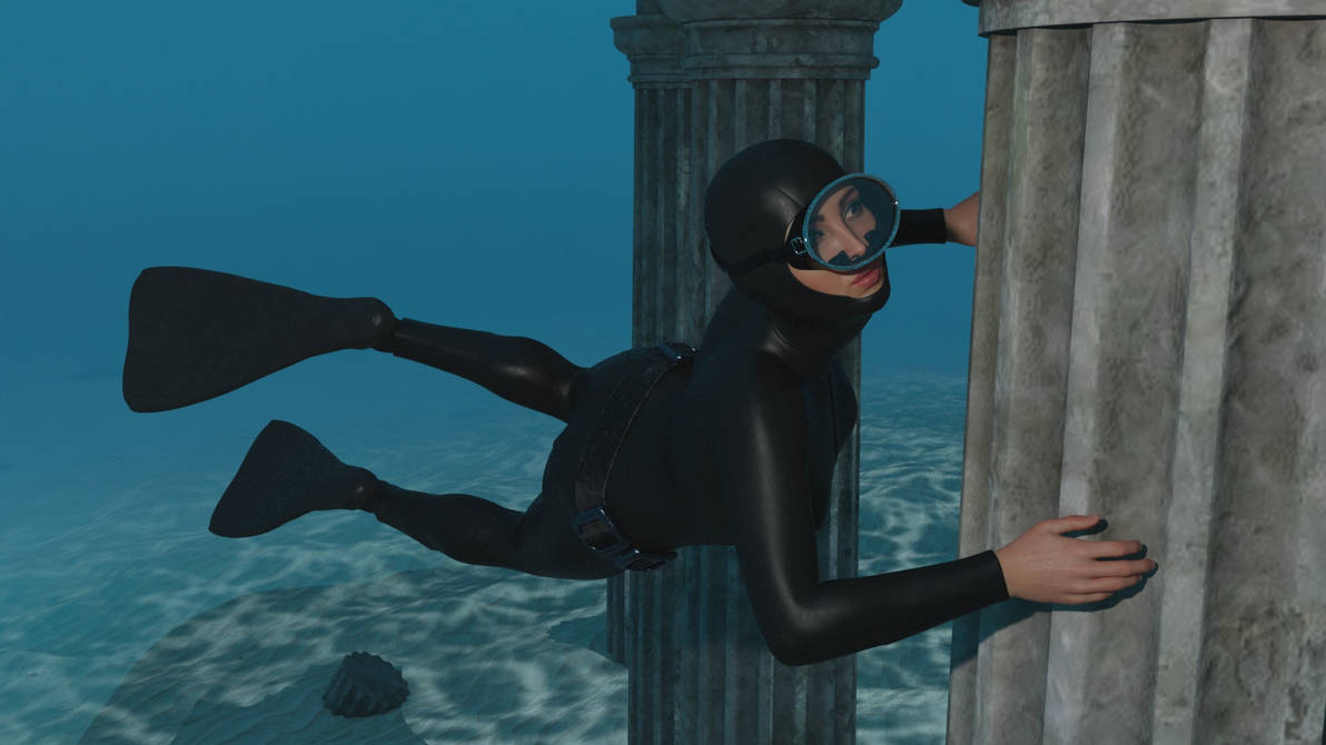 Newbie Diver Jessica Ocean 4 by skyfanart69 on DeviantArt