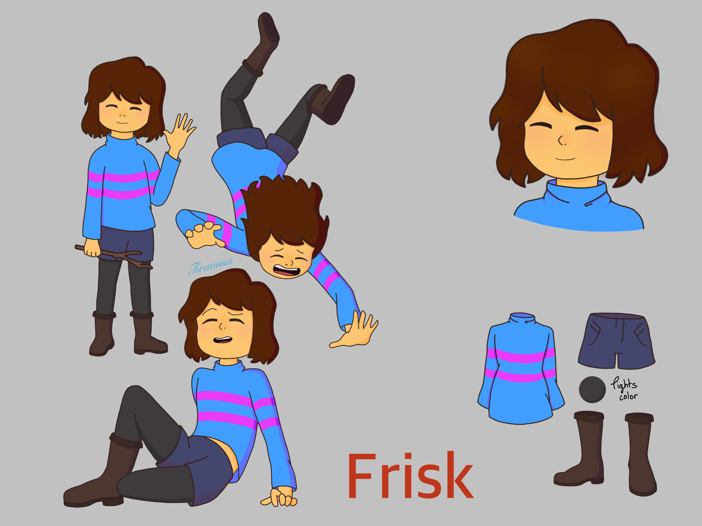 Frisk by Tiramisu423 on DeviantArt
