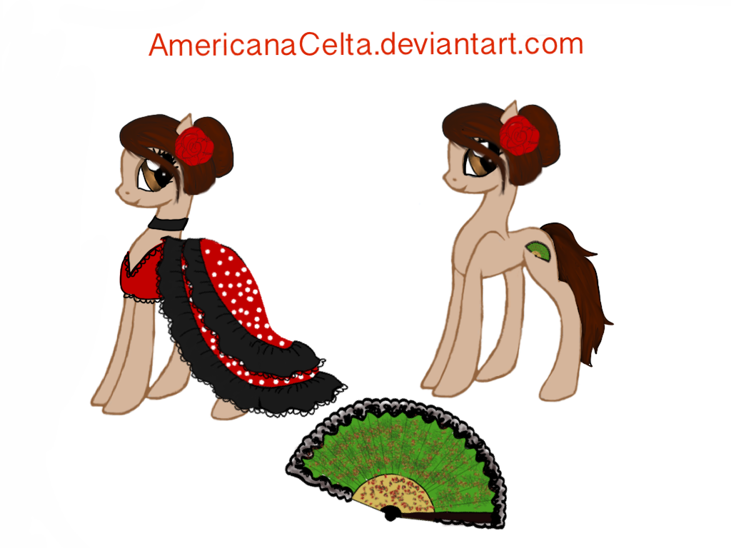 Flamenco dancer MLP adoptable (closed)