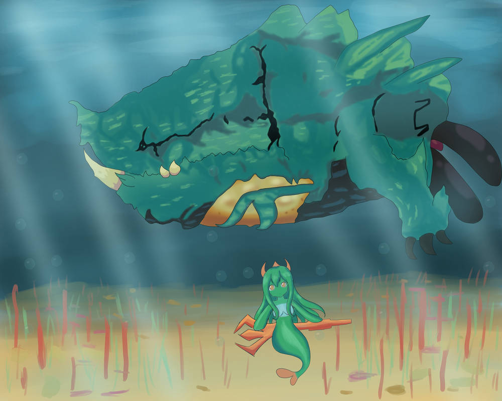 Siren - Terraria Calamity by DragonitePaw on DeviantArt