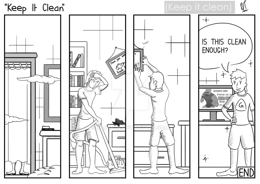 Clean Fun Comics Clean enough? (Comic Strip) by DaRkN3X on DeviantArt