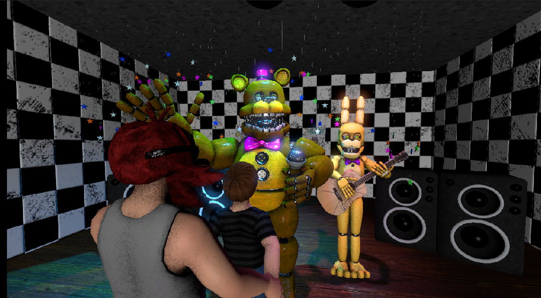 Fredbear Family Diner FNaF 4 by tutu28clone on DeviantArt