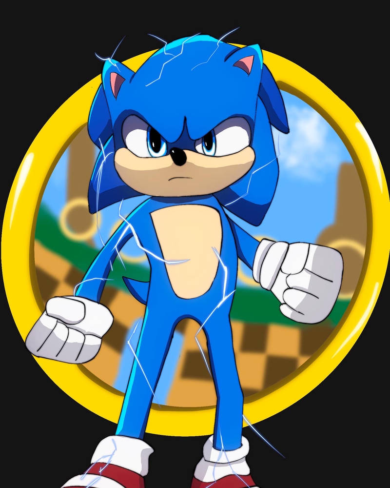 classic sonic fan art : r/SonicTheHedgehog